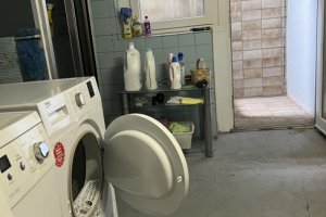 Waschkeller mit Aussenzugang