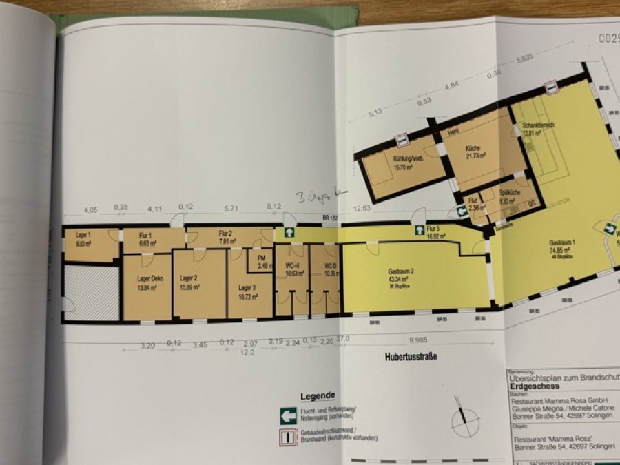 Saniertes Mehrfamilienhaus 

mit etablierter Gastronomie

in Solingen-Ohligs