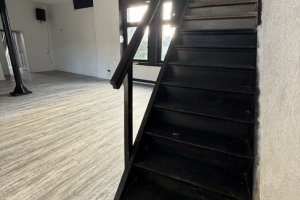 Anbau intern Treppenaufgang